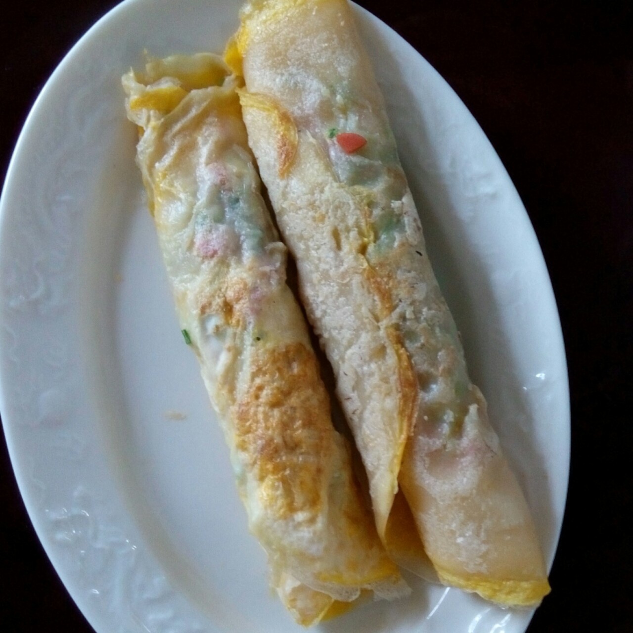 早餐鸡蛋煎饼