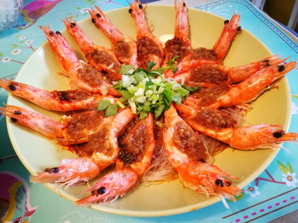 蒜蓉粉丝蒸虾