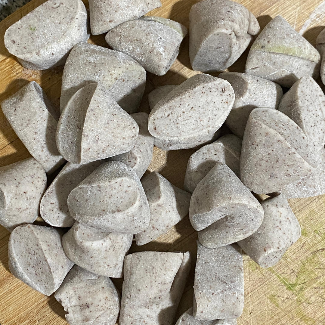 手工揉面三分钟，又韧又薄又好包的饺子皮