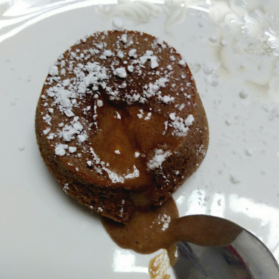 巧克力熔岩蛋糕(全图文超简单)