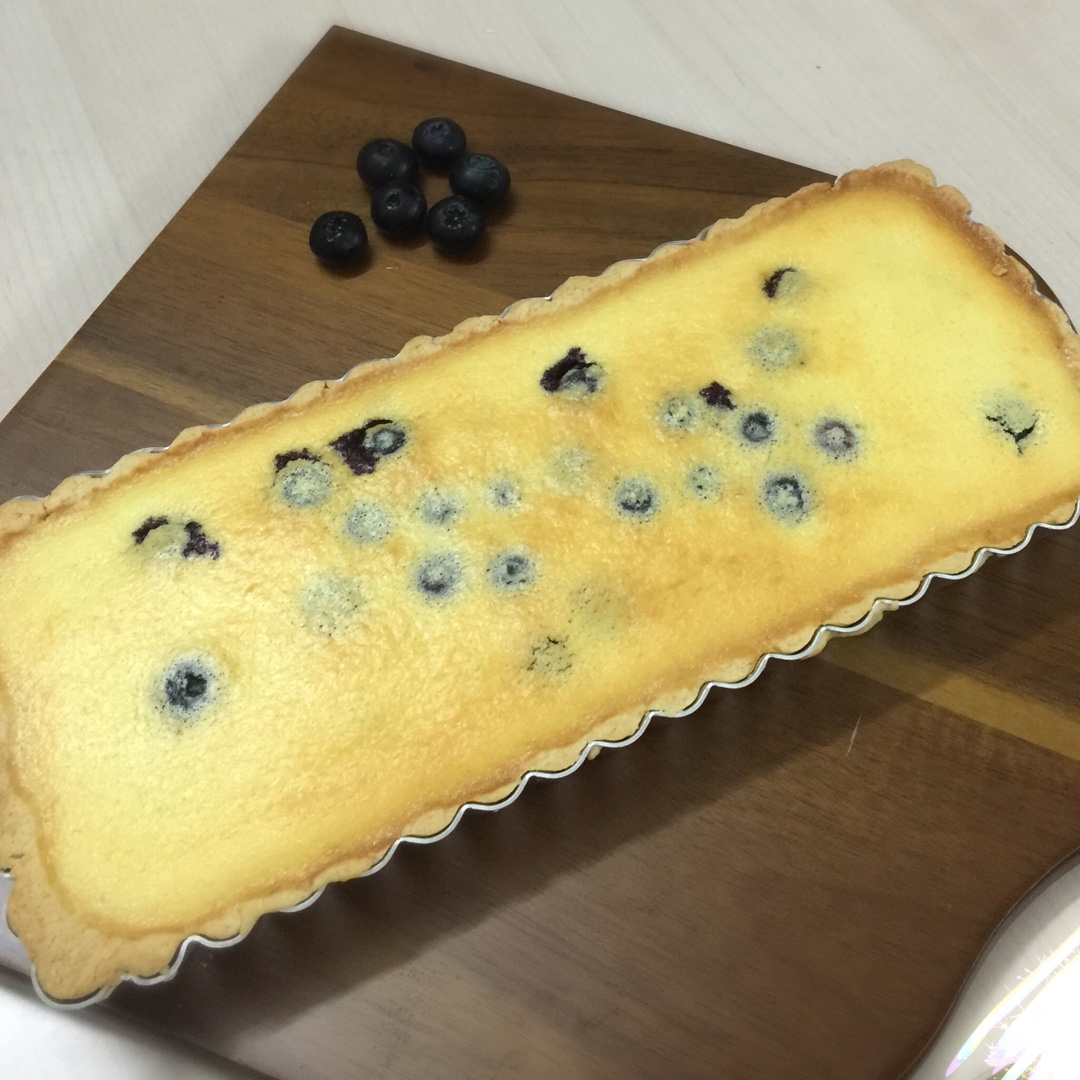 蓝莓乳酪派
