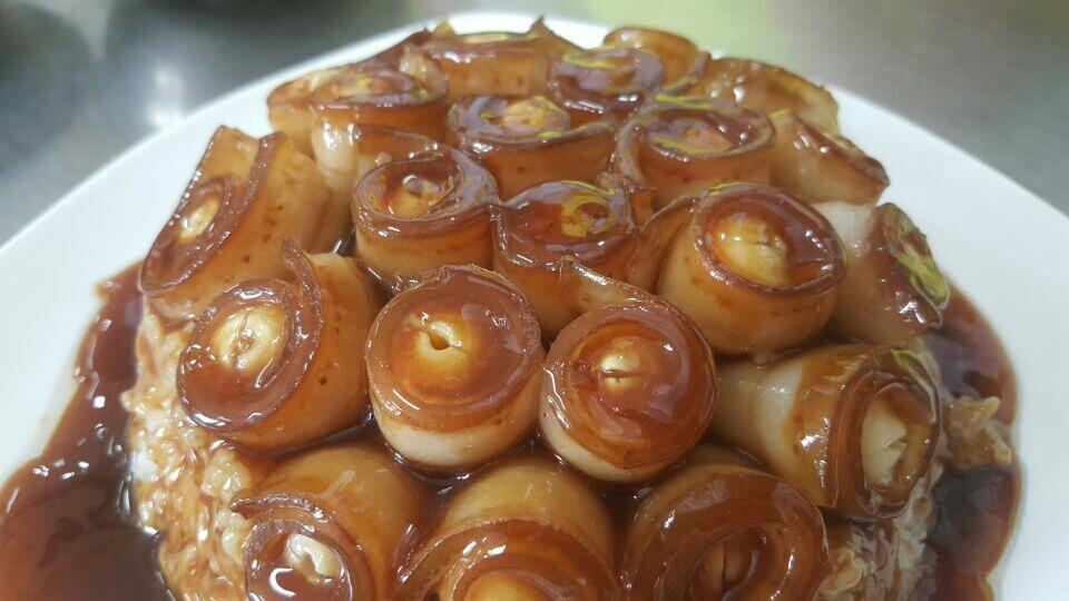 龙眼咸烧白的做法