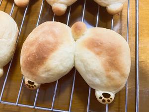 手揉006➡️可爱满分的柯基PP面包的做法 步骤8