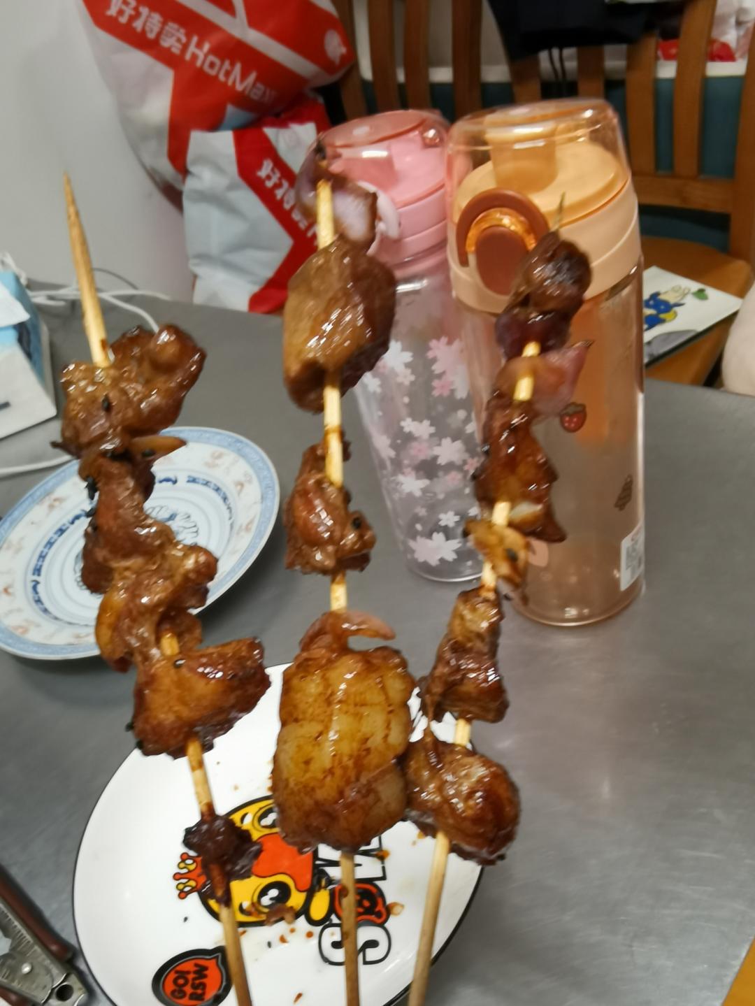 立冬的一餐｜烤箱版孜然羊肉串+羊肉手抓饭