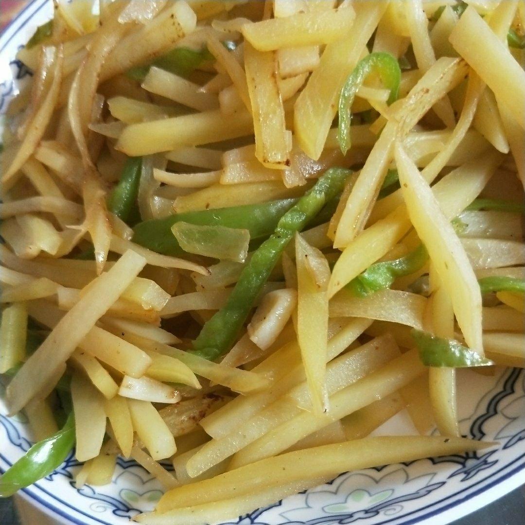 青椒土豆丝