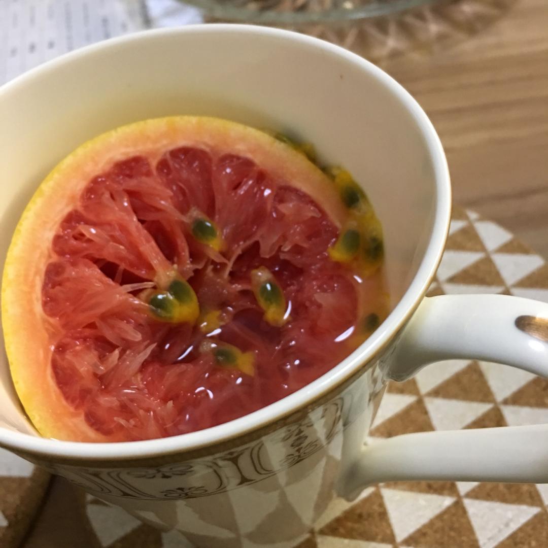 柠檬百香果茶，超好喝！