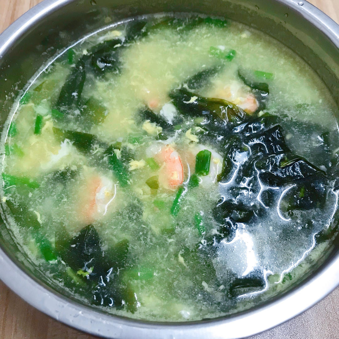 🔥超级好喝的虾仁海带豆腐汤～低脂美味还营养