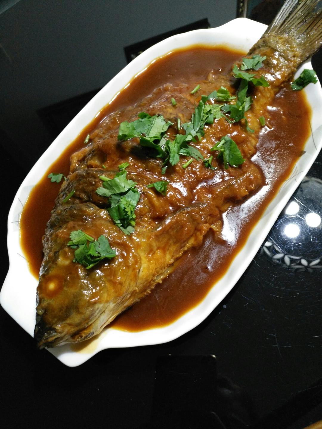 家常红烧鲤鱼的做法