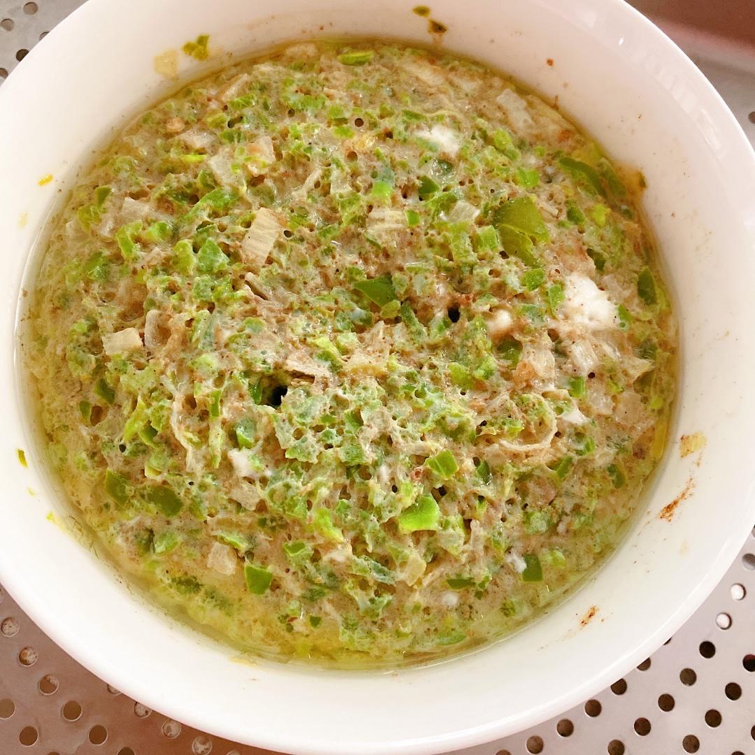 东北菜 蒸辣椒焖子