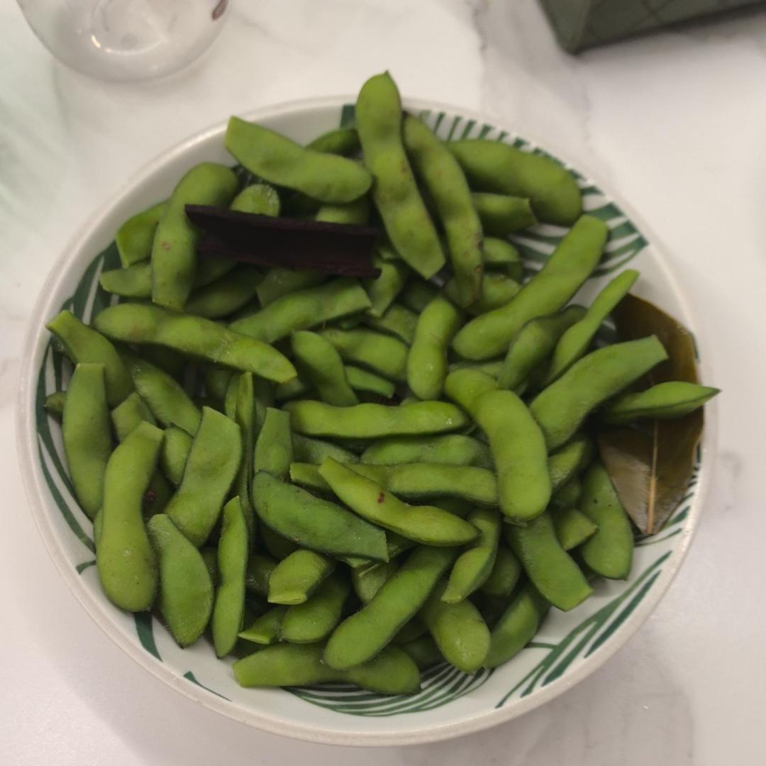 水煮毛豆（饭店口味）