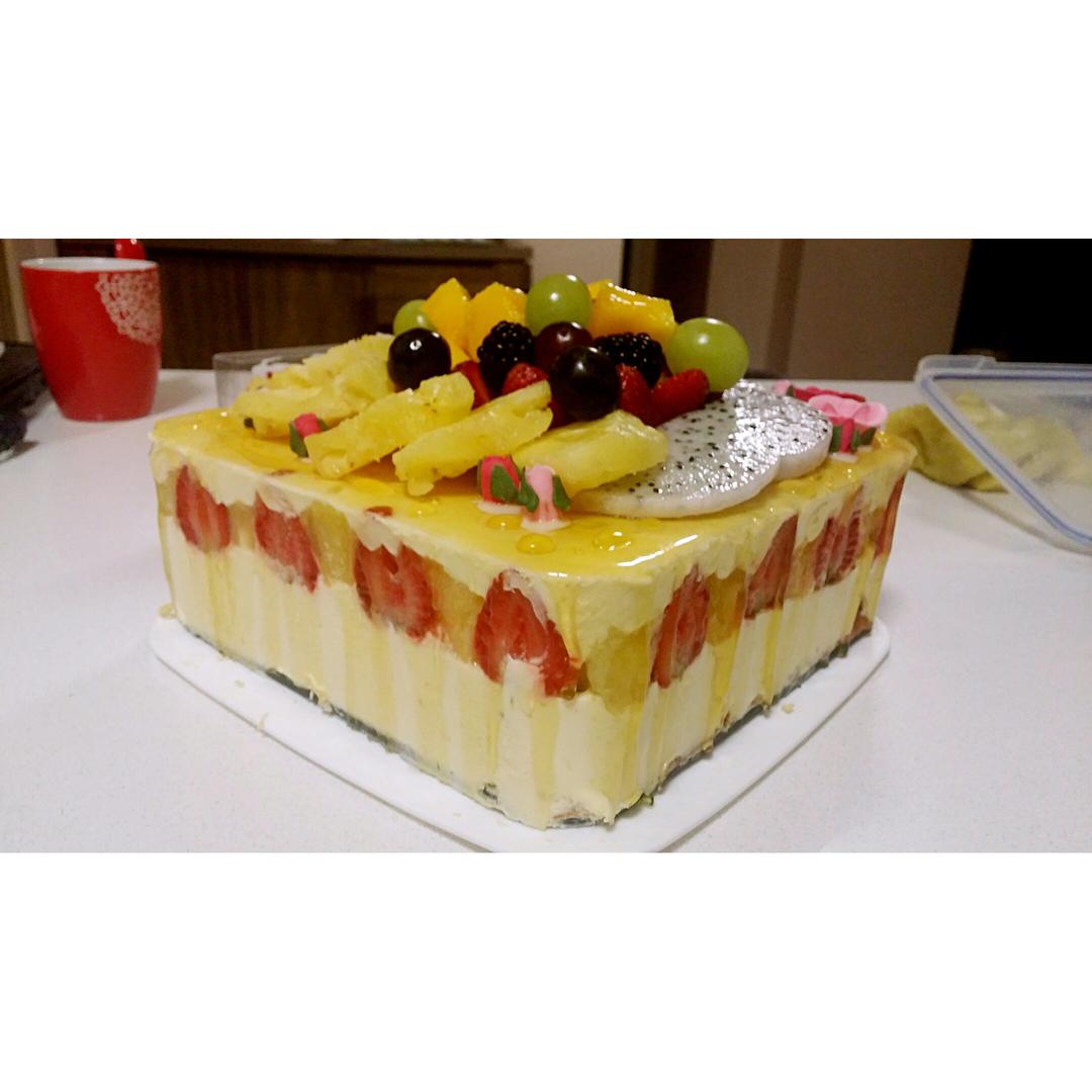 【视频】芒果慕斯（6寸） | 含镜面果胶配方