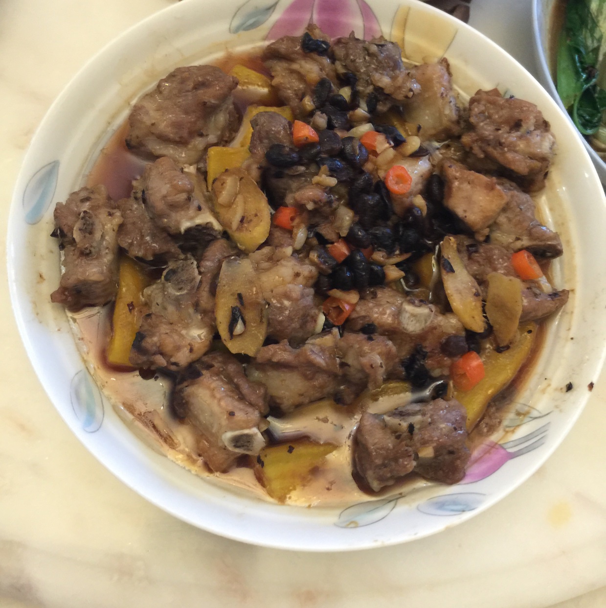 豉椒蒸土豆排骨