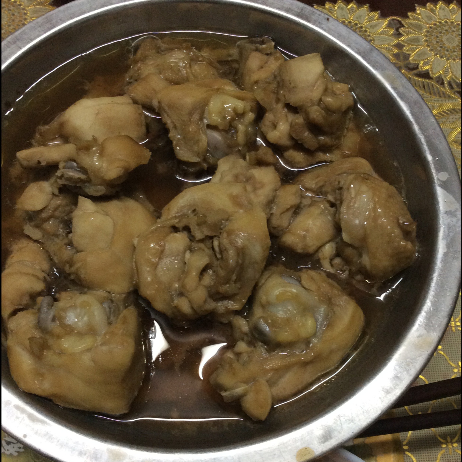 香菇蒸鸡腿肉