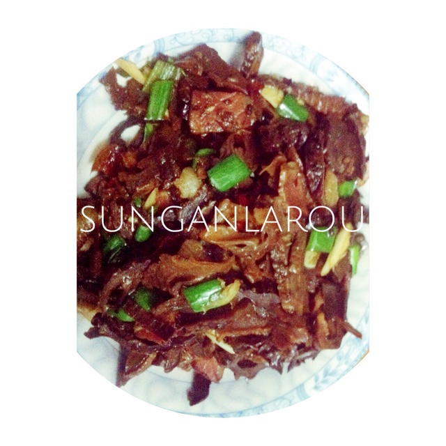 笋干小炒腊肉