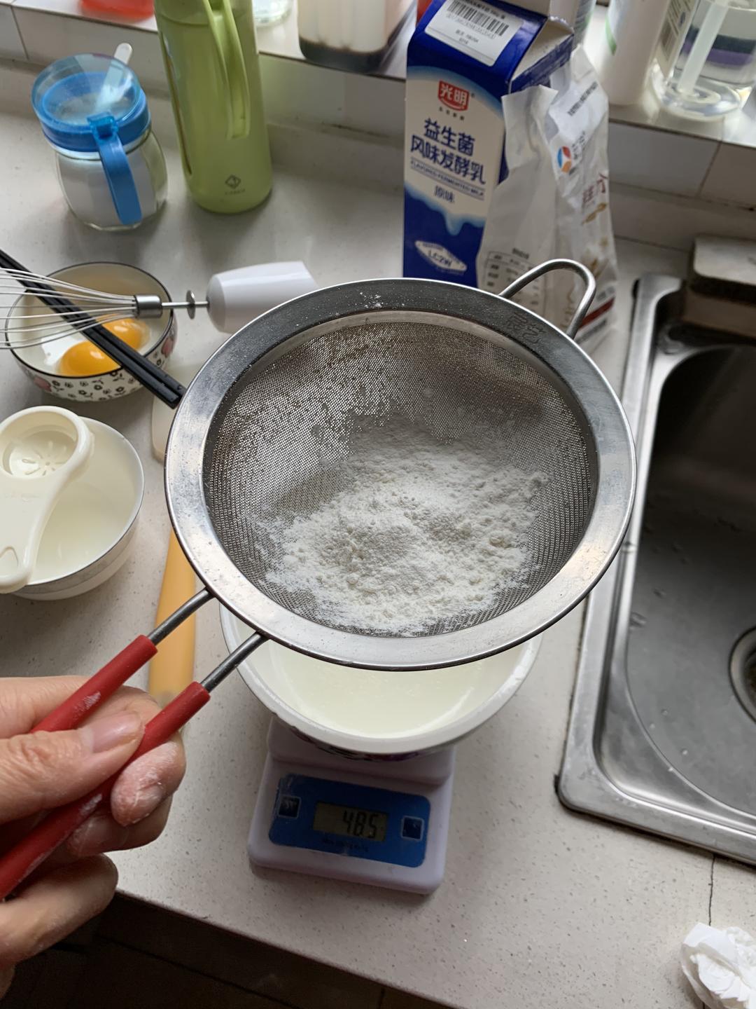 纯奶手撕吐司的做法 步骤1
