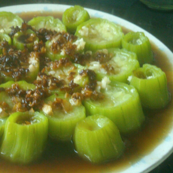 蒜蓉蒸丝瓜