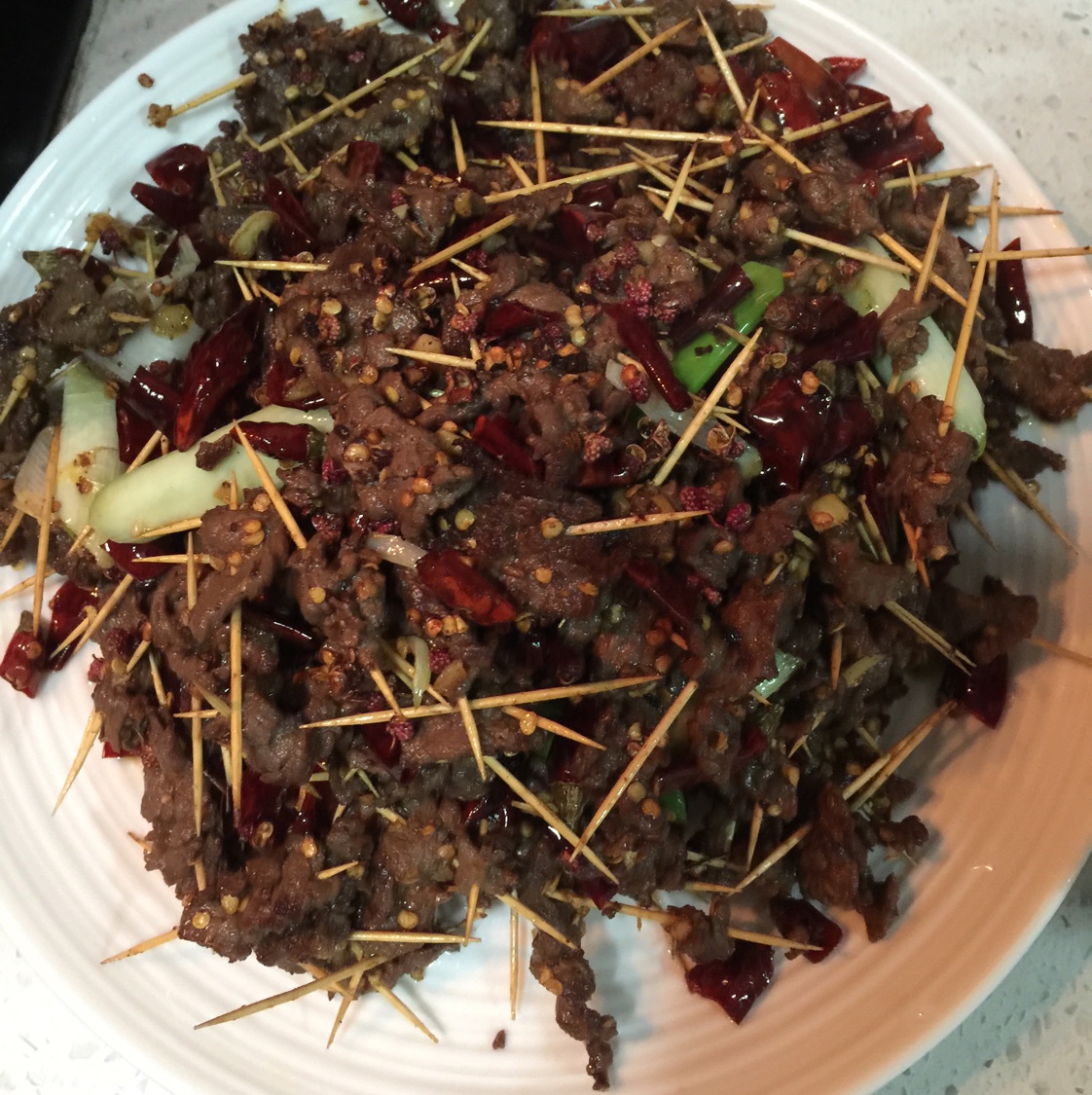 牙签牛肉