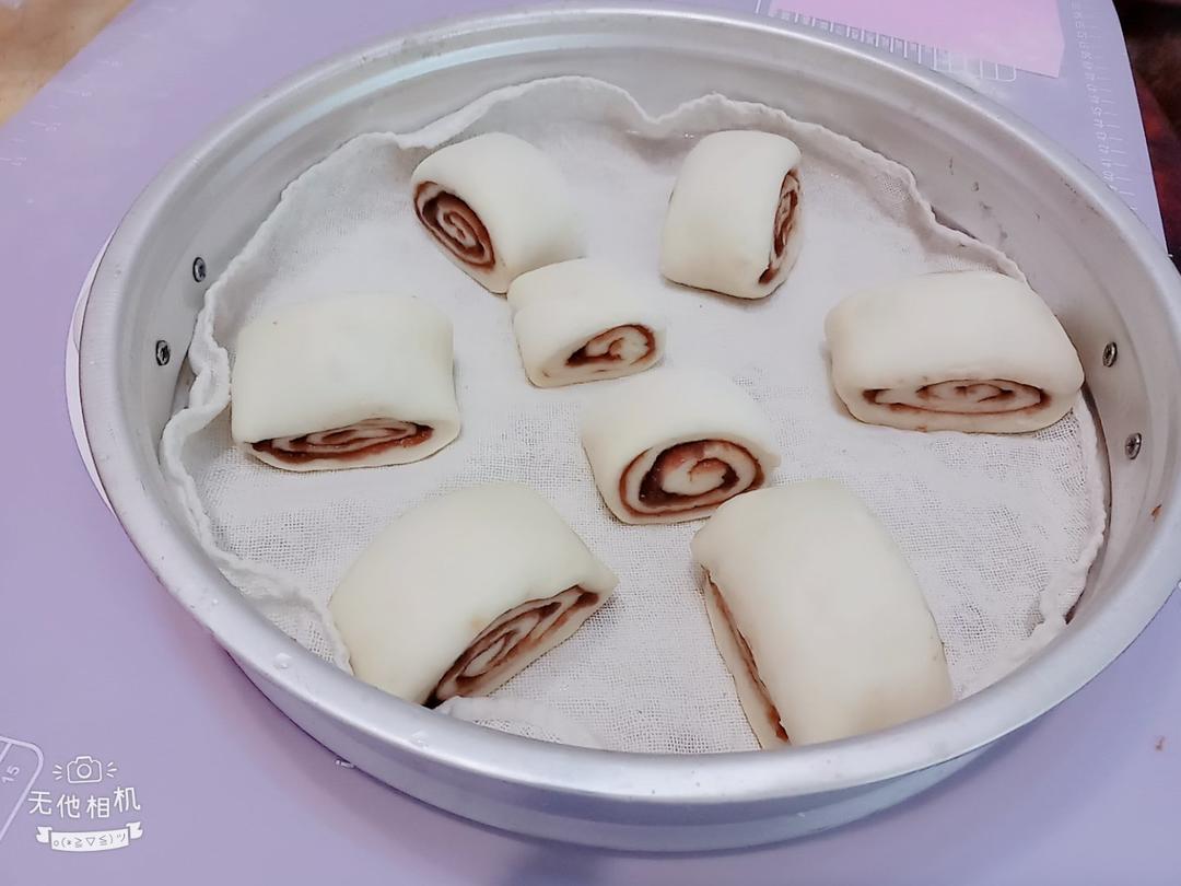 豆沙馒头卷