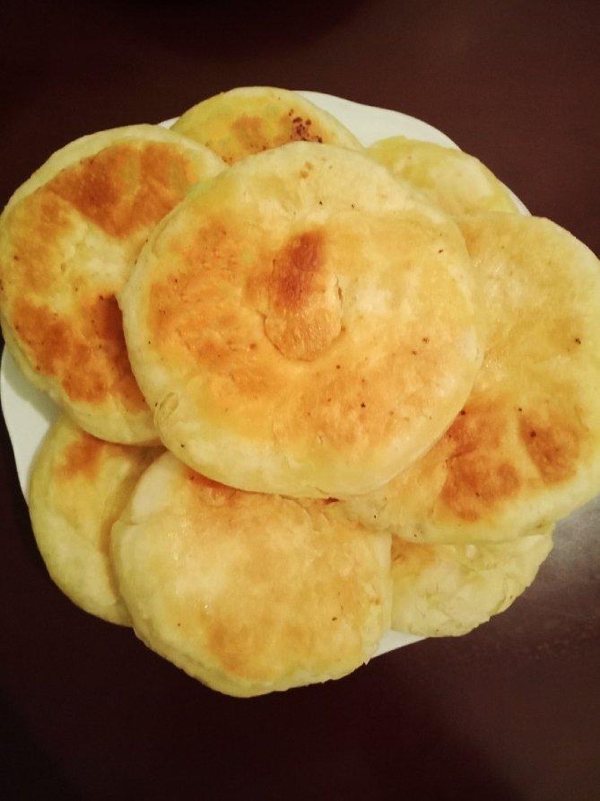 发面油酥小糖饼