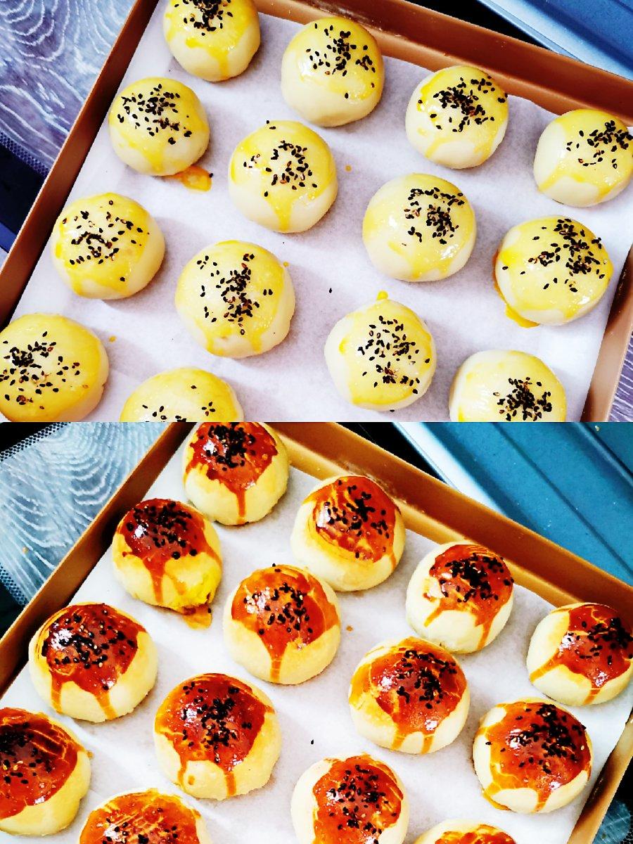 快手老婆饼蛋黄酥同用