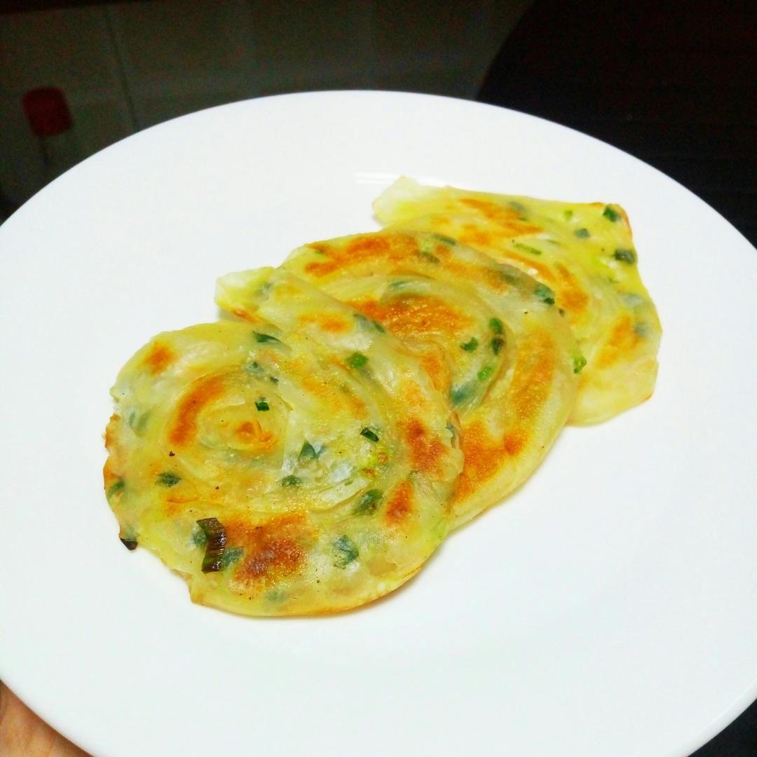 饺子皮葱油饼