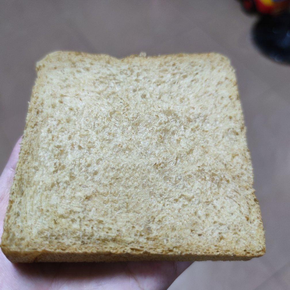 一种面团两种面包的云朵全麦吐司（一）