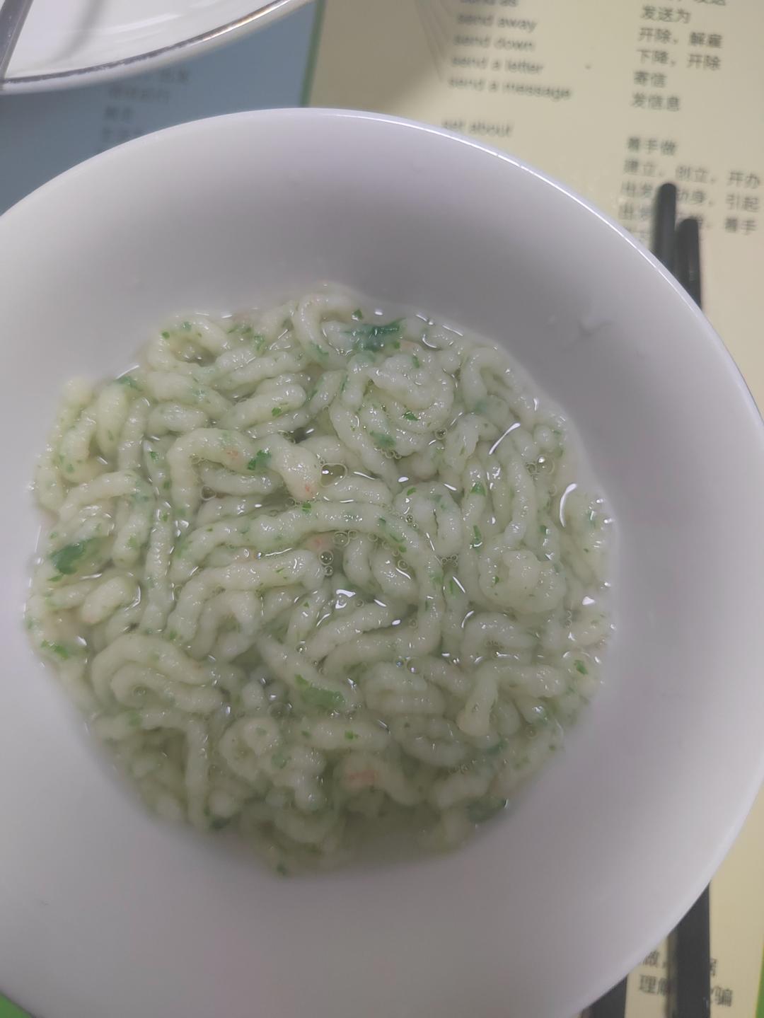 八个月宝宝辅食：鲜虾面