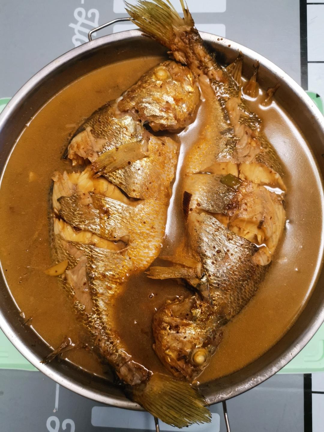 胶东酱焖黄花鱼