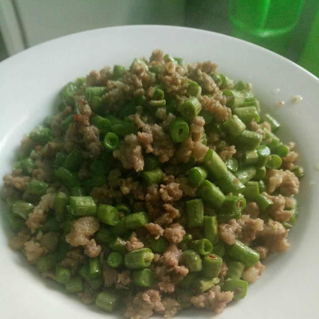 古早味下饭菜之 肉沫豆角