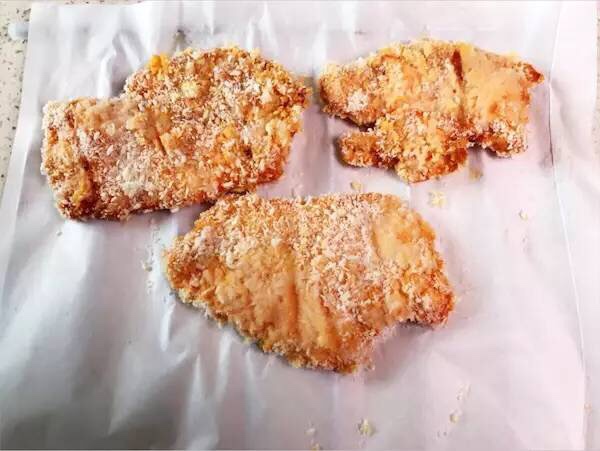 微波炉烤鸡排图片