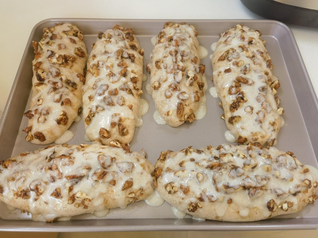 毫无保留！网红爆款面包配方大公开-核桃马里奥