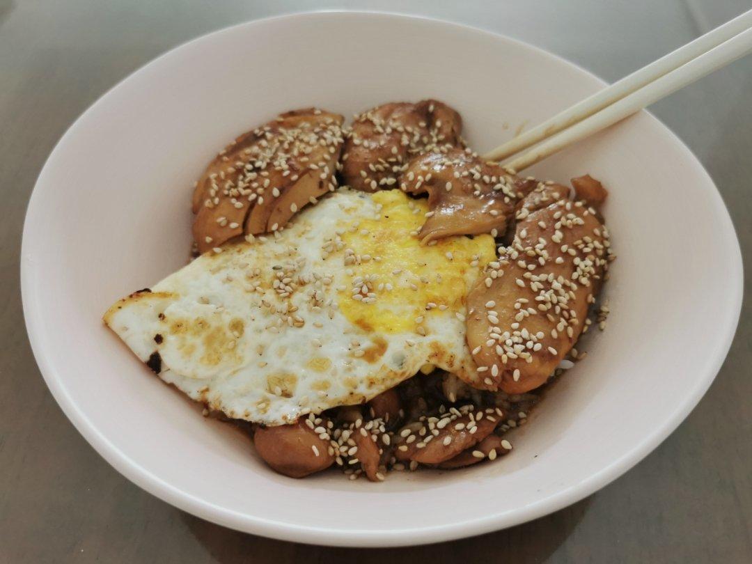 照烧鸡腿饭