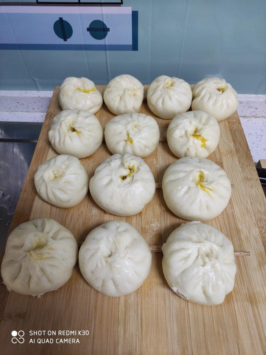 胡萝卜木耳鸡蛋素包子