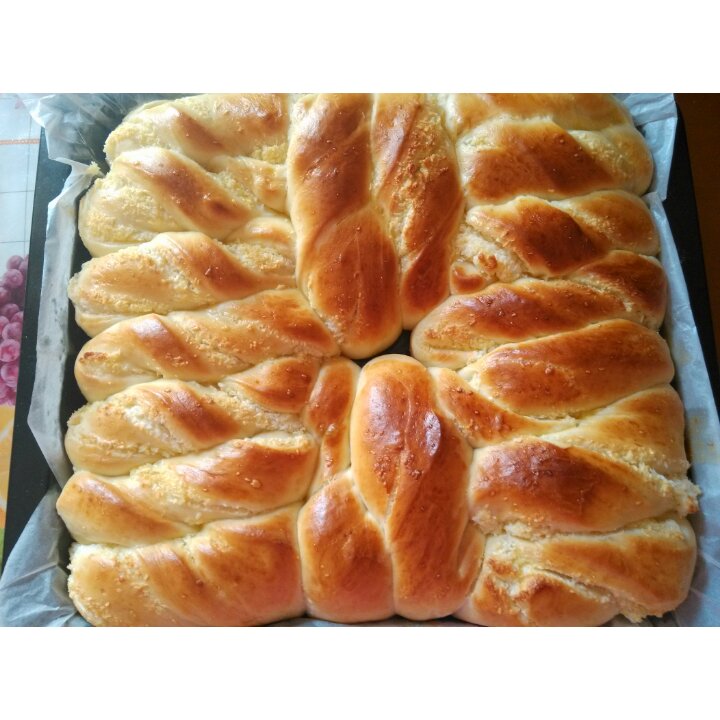 零基础造型-椰蓉小排包 #皮黑森林#