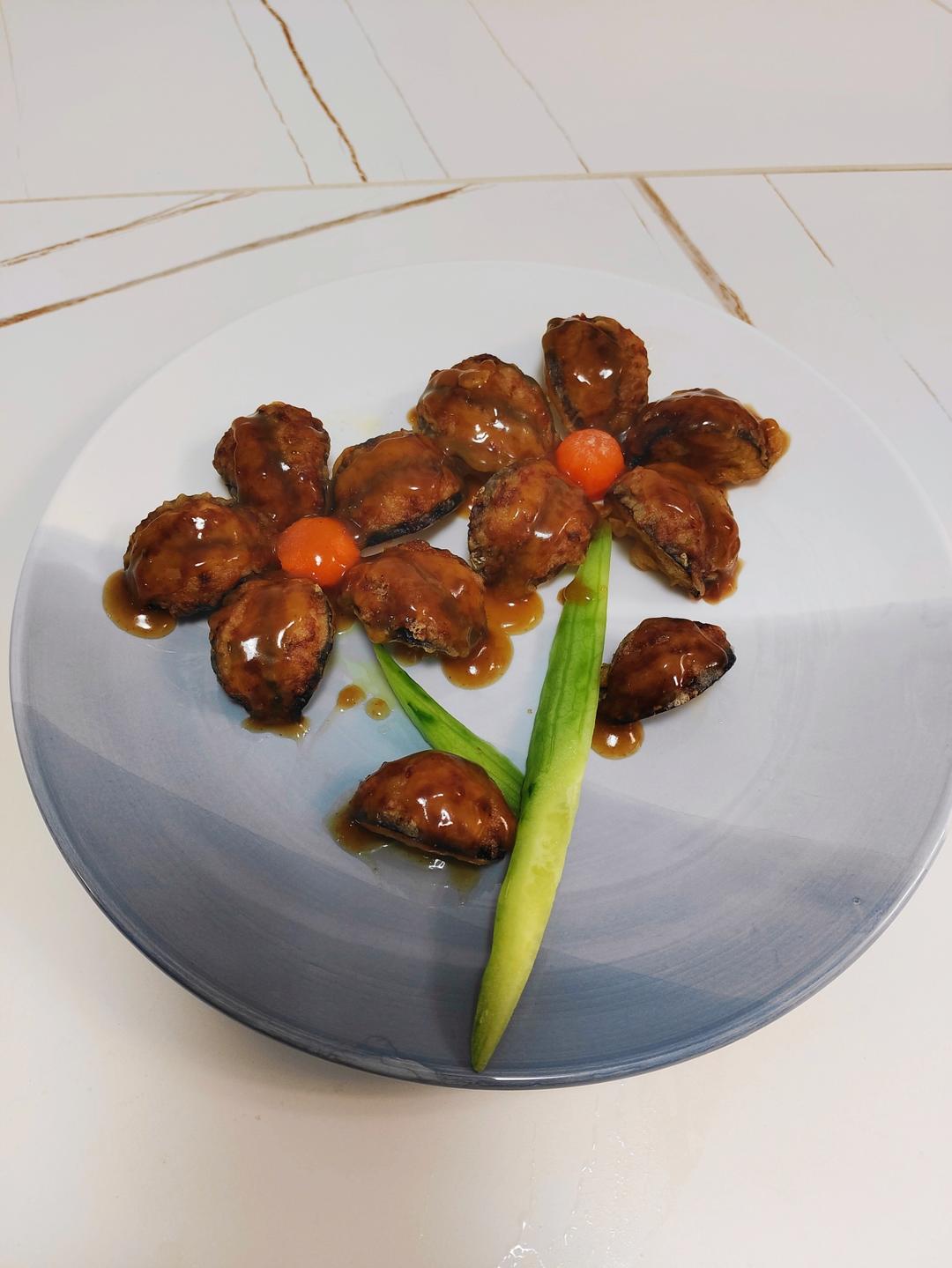 新年很给面的菜～茄子百合花