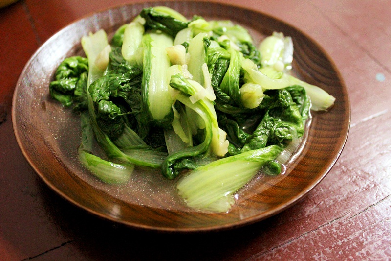 清炒小白菜