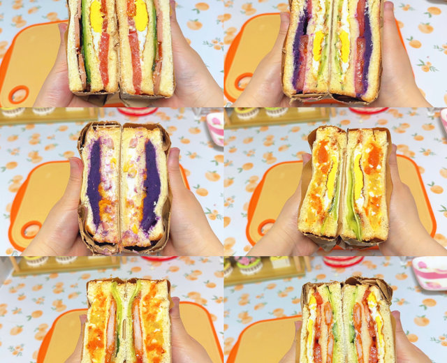 六款经典三明治做法