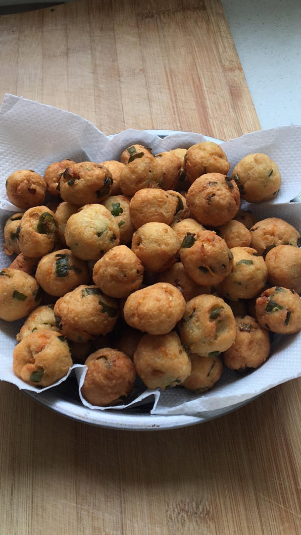 胡萝卜豆渣小丸子