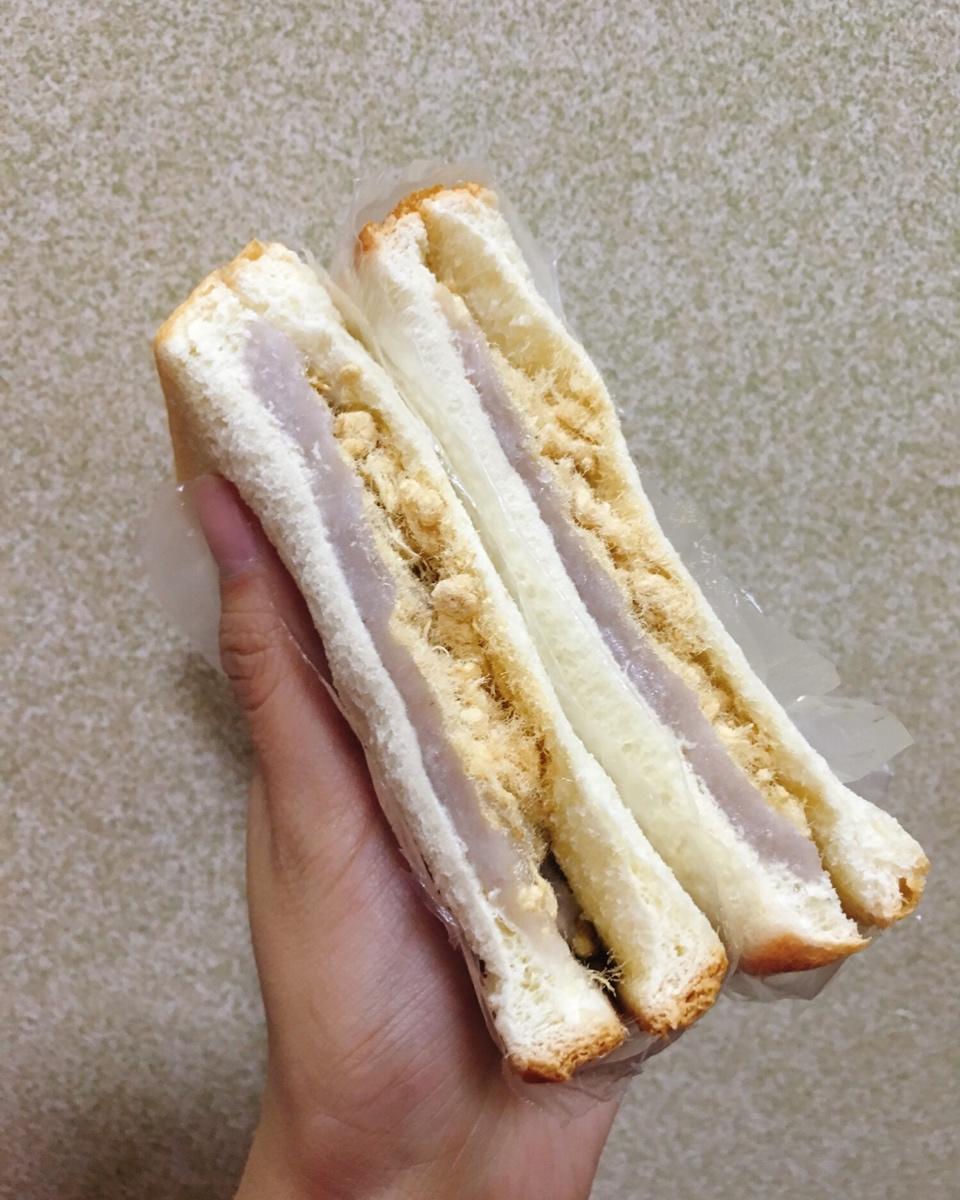 紫薯芋泥/鸡蛋肉松三明治大全🥪