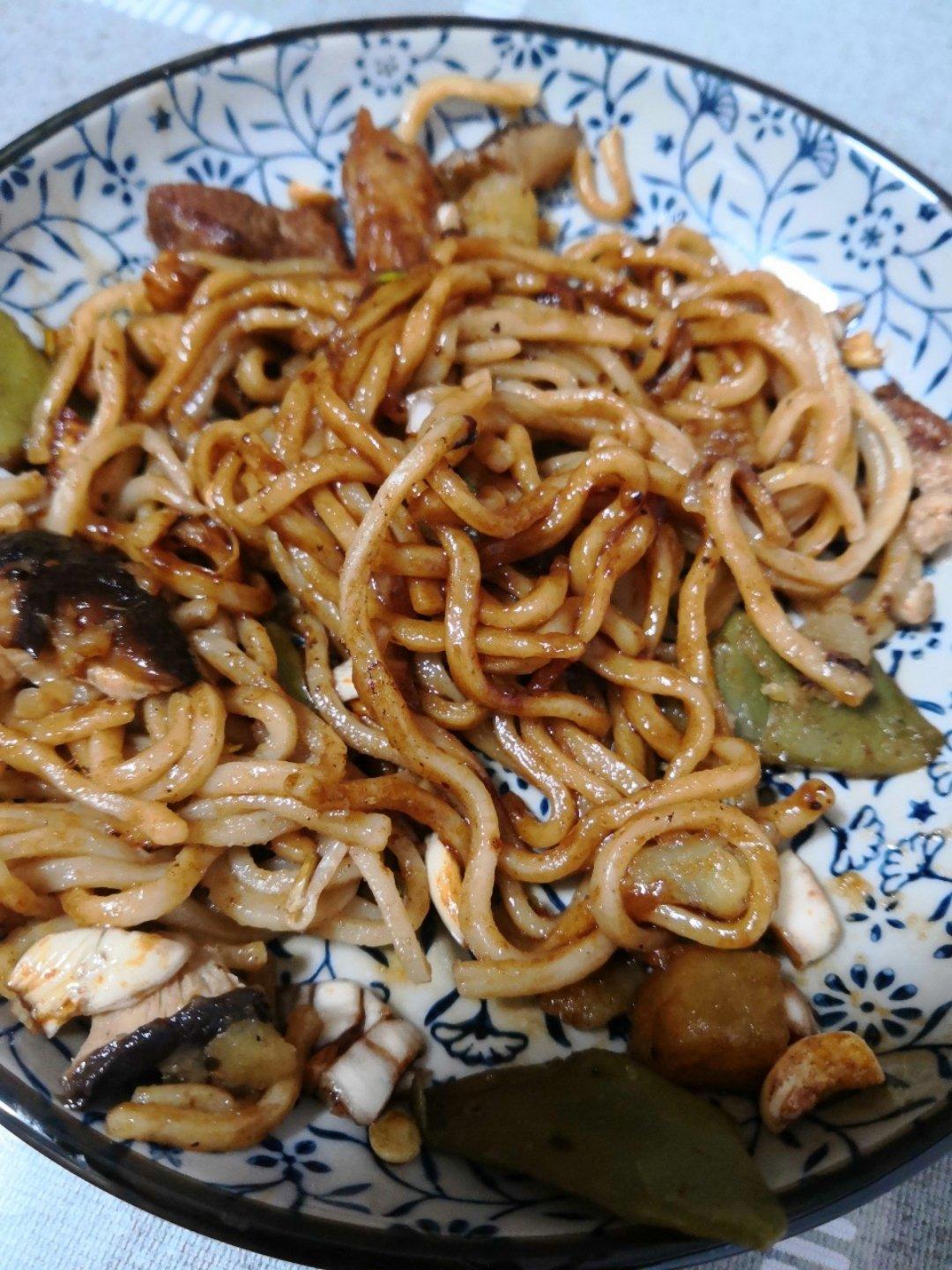 阿态牌豆角焖面