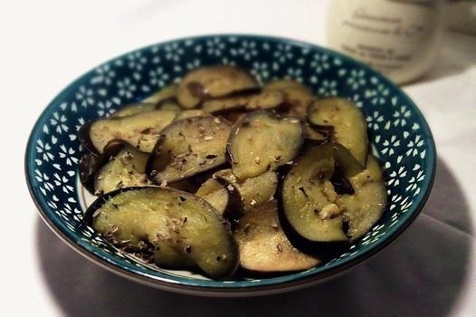 西料煎茄片的做法