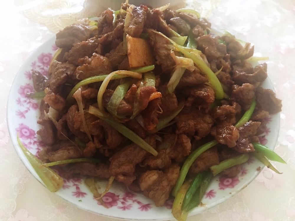 葱爆羊肉