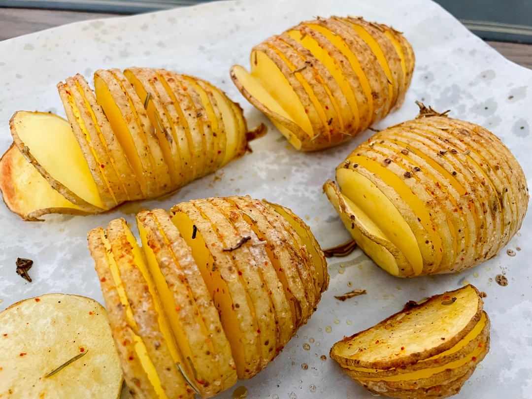 孜然烤风琴土豆