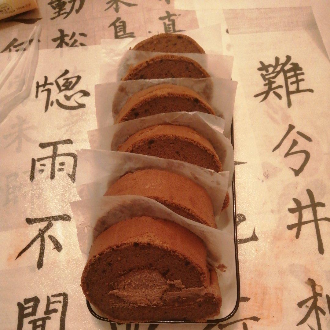 卷不裂的可可蛋糕卷