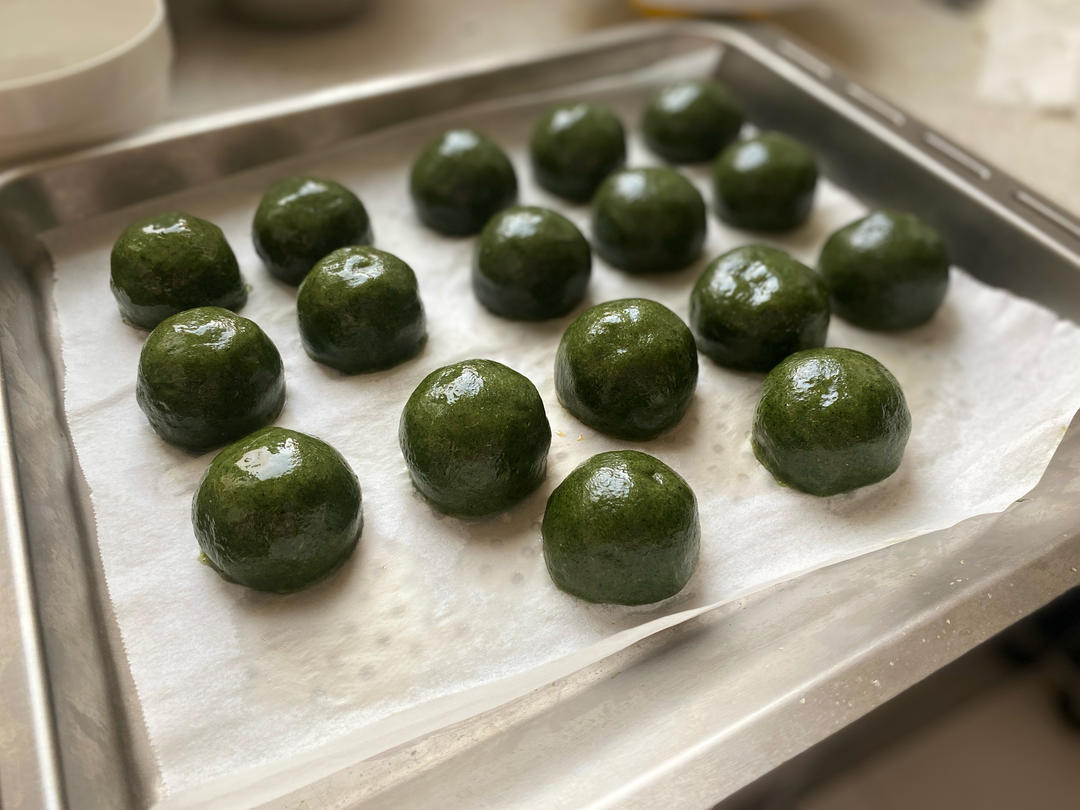 香糯可口的青团