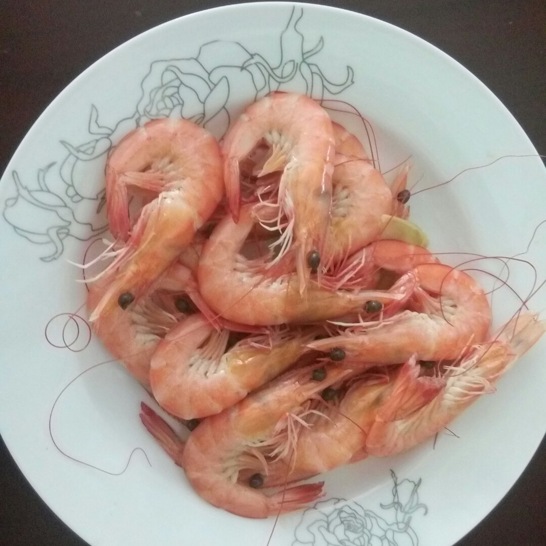 白灼基围虾