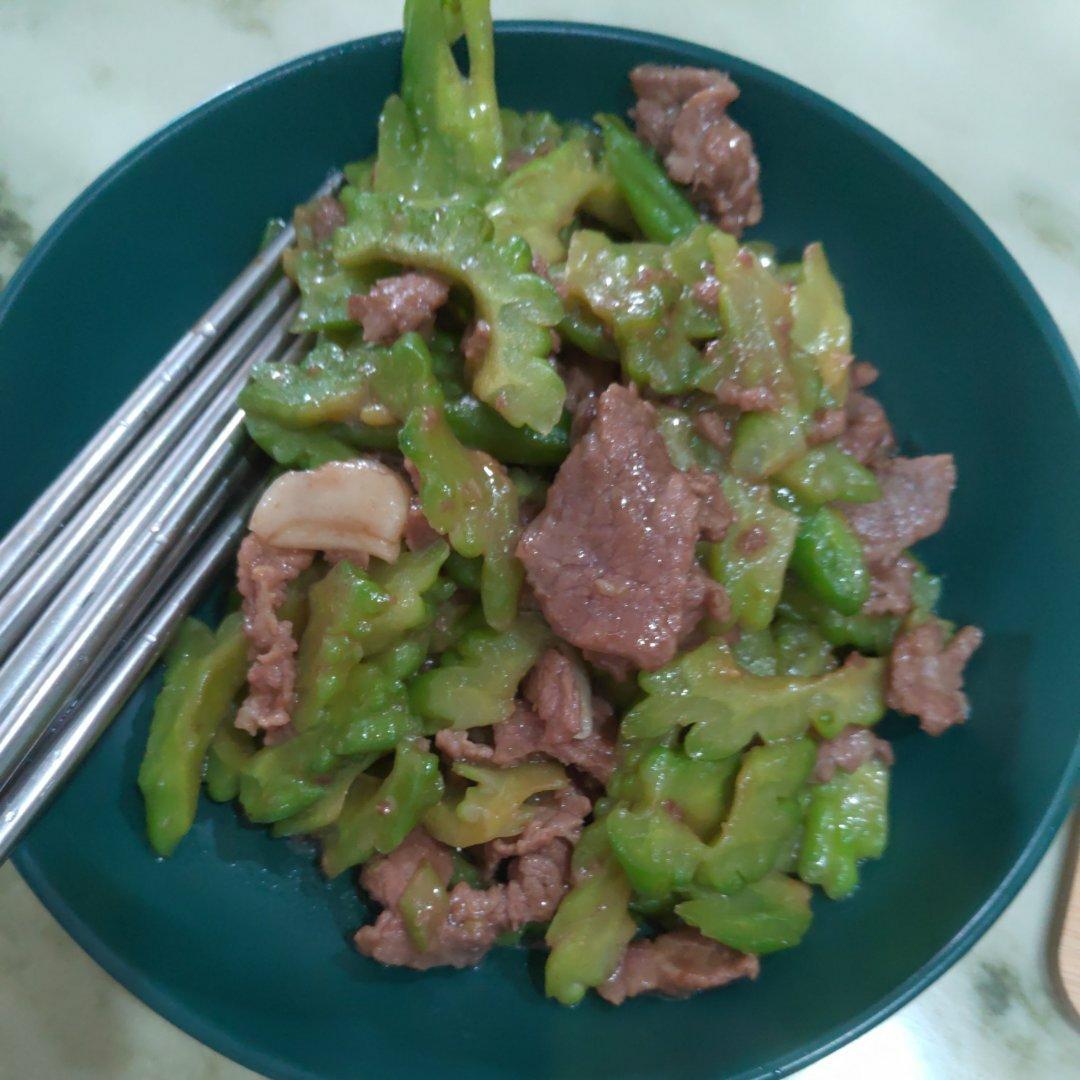 经典粤菜凉瓜牛肉