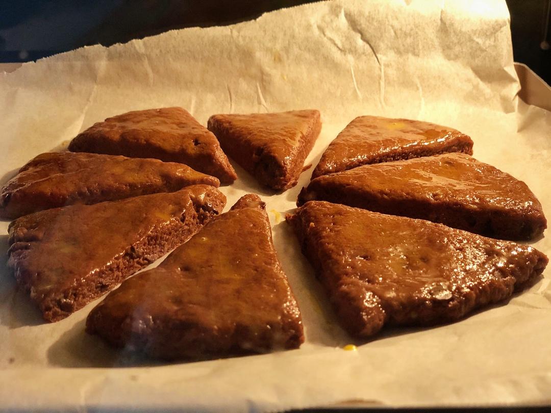 减脂｜比瑞幸司康好吃的快手巧克力司康