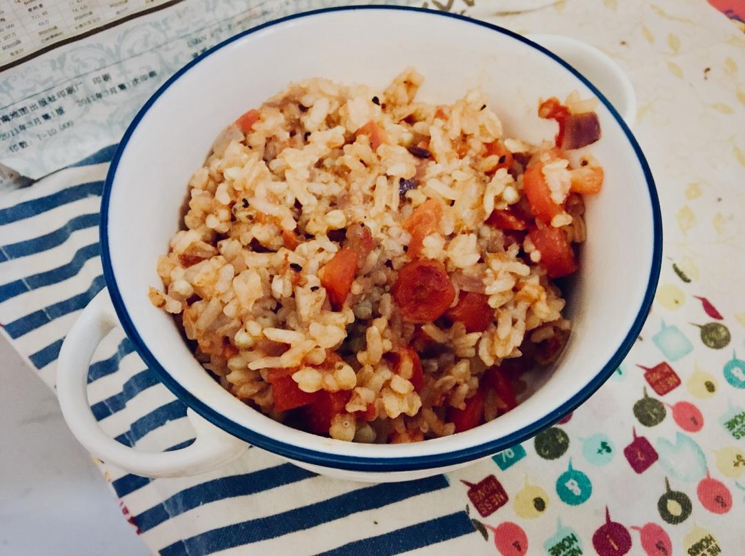一颗番茄饭 | 抖音网红饭