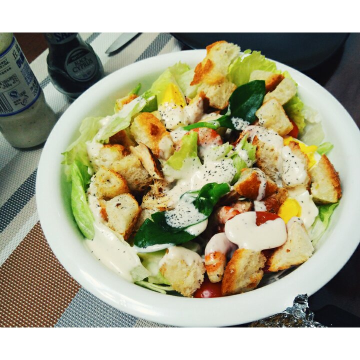 【丘比美食】凯撒沙拉